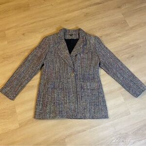 Barrie Pace Women’s 100% Silk Woven Blazer Size 12